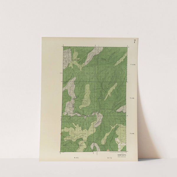 Forest atlas of the national forests of the United States Pl.07 (1907) by Gifford Pinchot