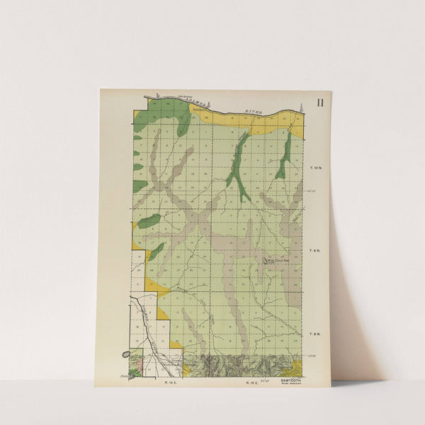 Forest atlas of the national forests of the United States Pl.11 (1907) by Gifford Pinchot