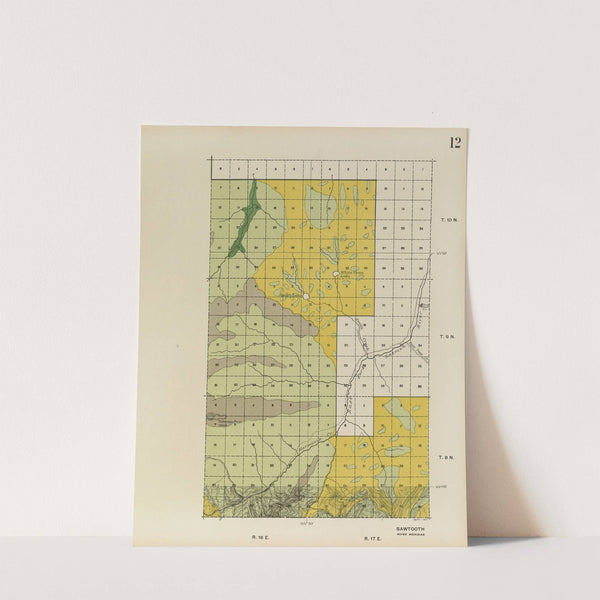 Forest atlas of the national forests of the United States Pl.12 (1907) by Gifford Pinchot