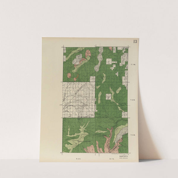 Forest atlas of the national forests of the United States Pl.13 (1907) by Gifford Pinchot