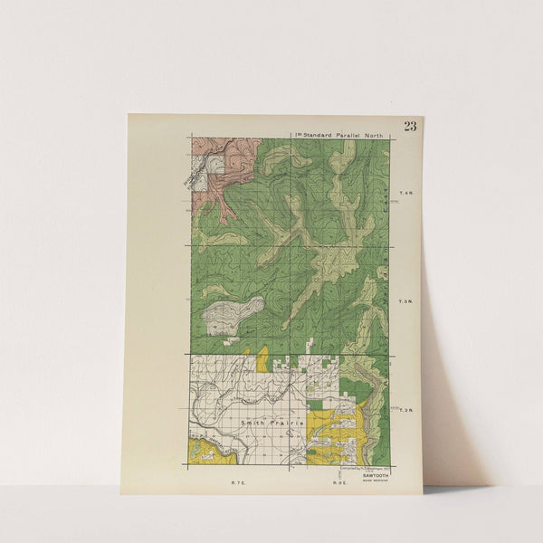 Forest atlas of the national forests of the United States Pl.23 (1907) by Gifford Pinchot