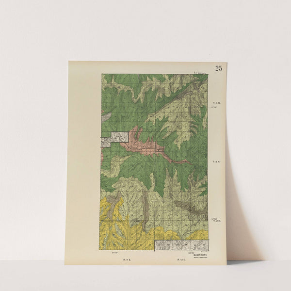 Forest atlas of the national forests of the United States Pl.25 (1907) by Gifford Pinchot