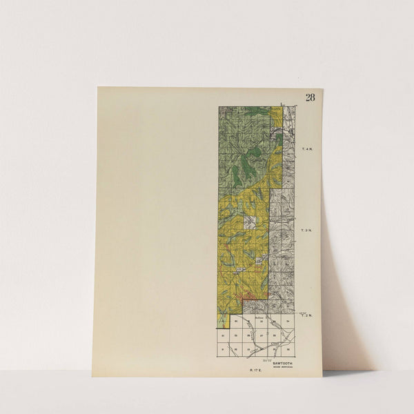 Forest atlas of the national forests of the United States Pl.28 (1907) by Gifford Pinchot