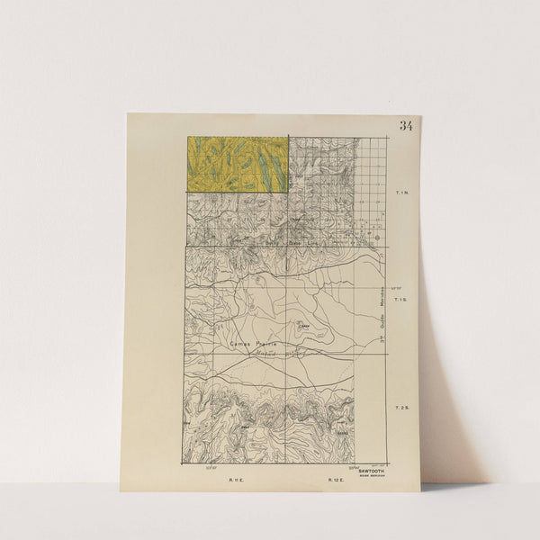 Forest atlas of the national forests of the United States Pl.34 (1907) by Gifford Pinchot