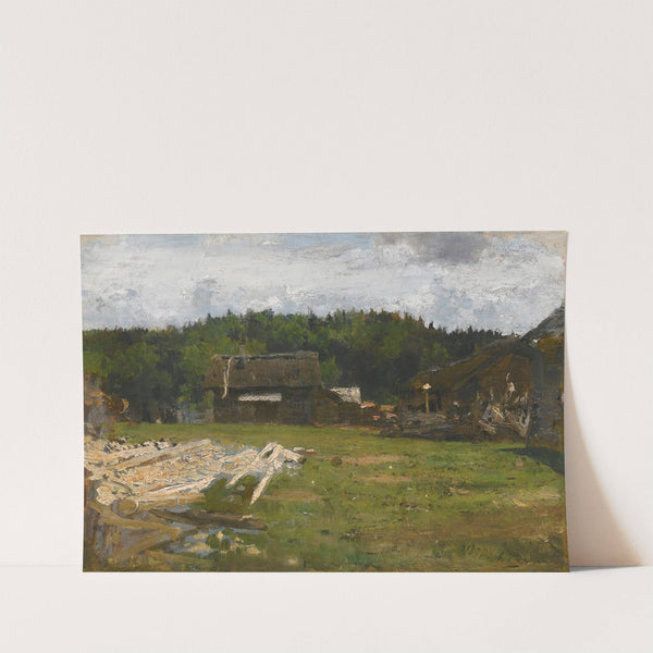 Forest Clearing Near Chuguev, Ukraine by Ilya Efimovich Repin