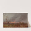 Forest Fire (circa 1870-80) by American School