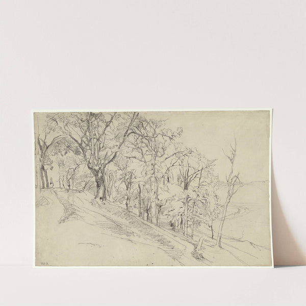 Forest in Boisrémond by Théodore Rousseau