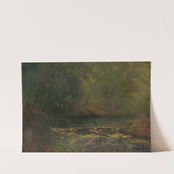 Forest Interior with a Brook (1900–1902) by Ladislav Mednyánszky