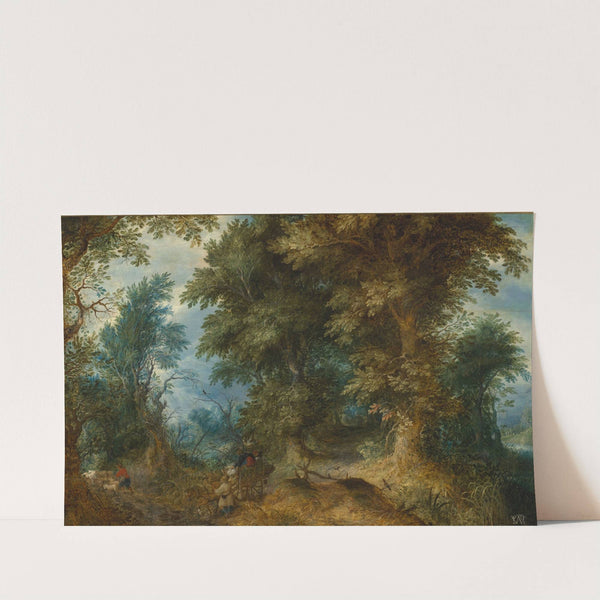 Forest landscape by Abraham Govaerts