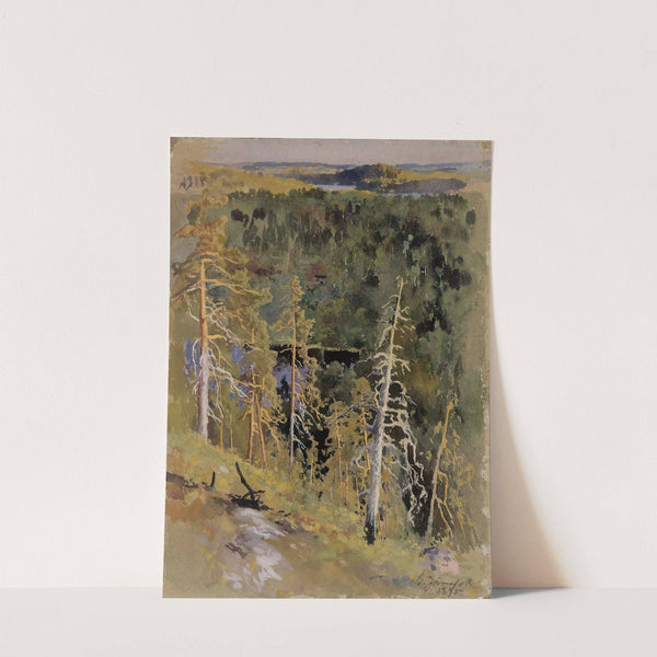 Forest Landscape by Eero Järnefelt