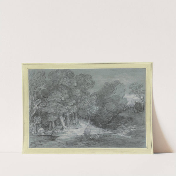 Forest landscape by Thomas Gainsborough
