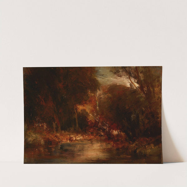 Forest Landscape by François-Auguste Ravier