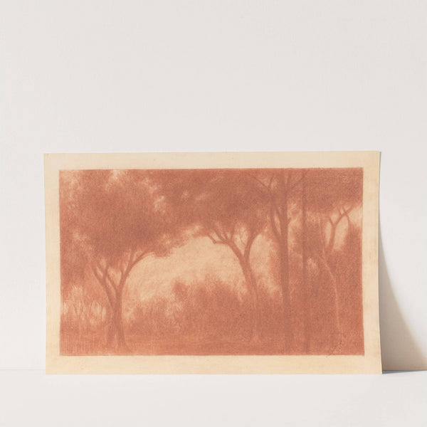 Forest Landscape with a Clearing by Herbert Crowley