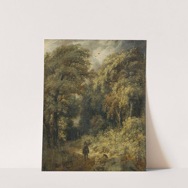 Forest Path with People Strolling (ca. 1646) by Jacob van Ruisdael