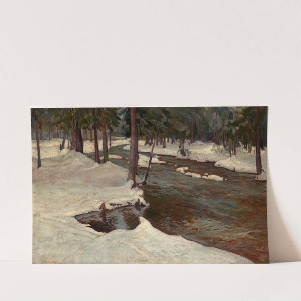 Forest Stream (1919) by Stefan Filipkiewicz