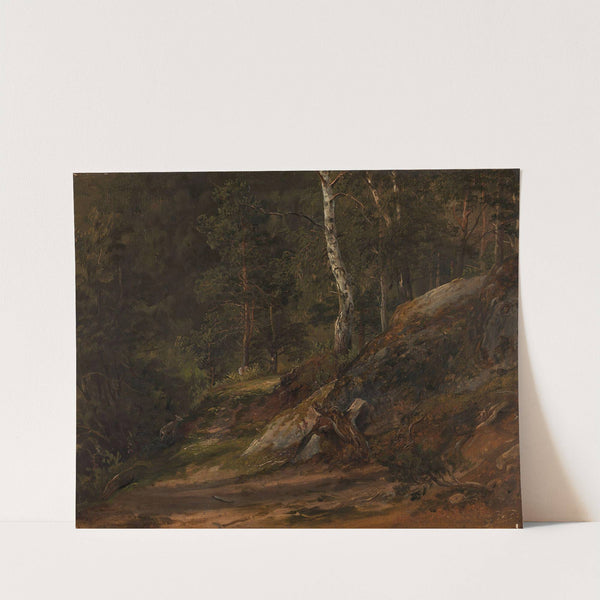 Forest Study from Romsdal (1836) by Thomas Fearnley