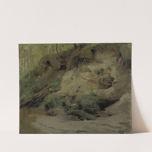 Forest with a Sandy Slope by Eero Järnefelt