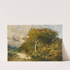 Foret De Fontainebleau by Léon-Germain Pelouse