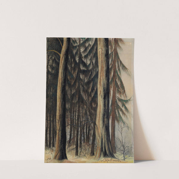 Forêt de sapins by Léon Spilliaert