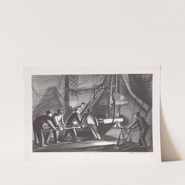 Forging Axles (1935–43) by Elizabeth Olds
