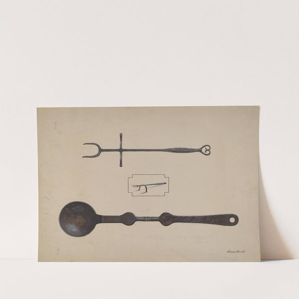 Fork and Ladle by Rex F. Bush