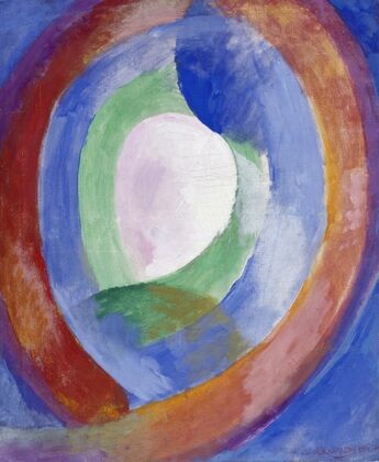 Formes circulaires, lune no. 1
