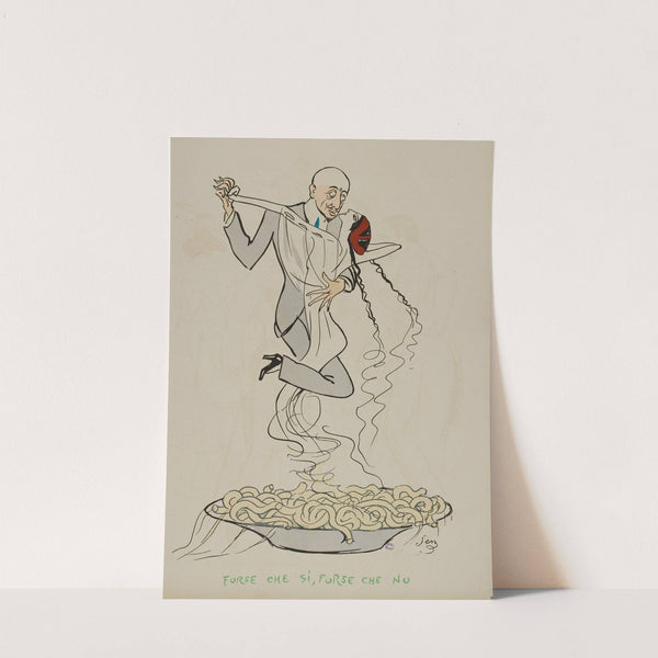 Forse che si, forse che no ; d’Annunzio, Ida Rubinstein (1913) by Georges Goursat (Sem)