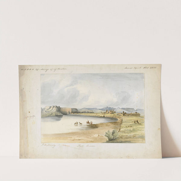 Fort Benton by John Mix Stanley