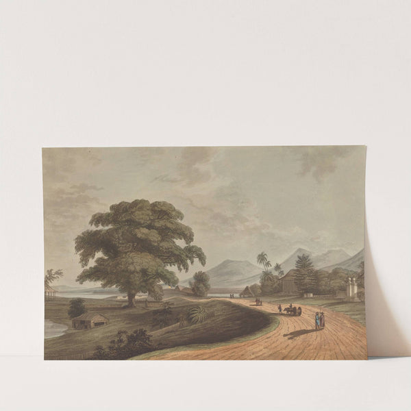 Fort Marlborough from Old Bencoolen, Sumatra, 1799 by Joseph Constantine Stadler