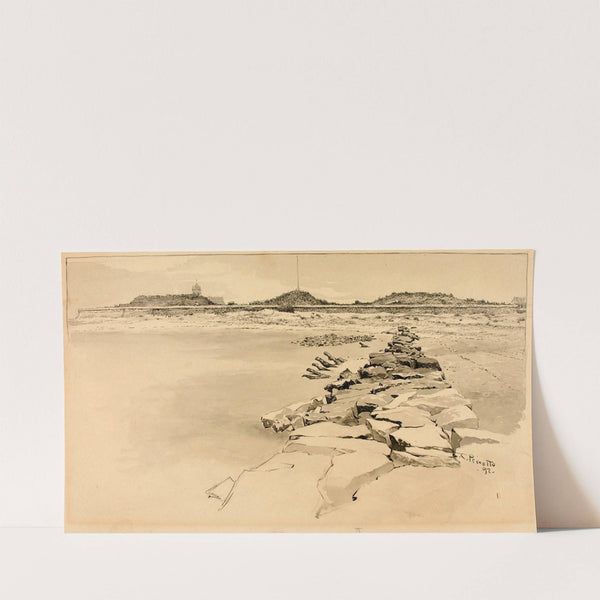 Fort Moultrie on the Site of Old Fort Sullivan (1897) by Ernest Peixotto