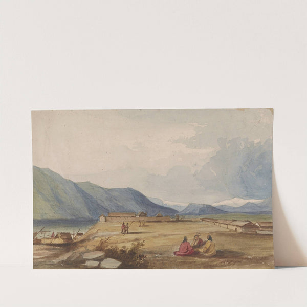 Fort Okinakane by John Mix Stanley