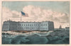 Fort Pickens; Pensacola Harbor, Florida (1860-1870)