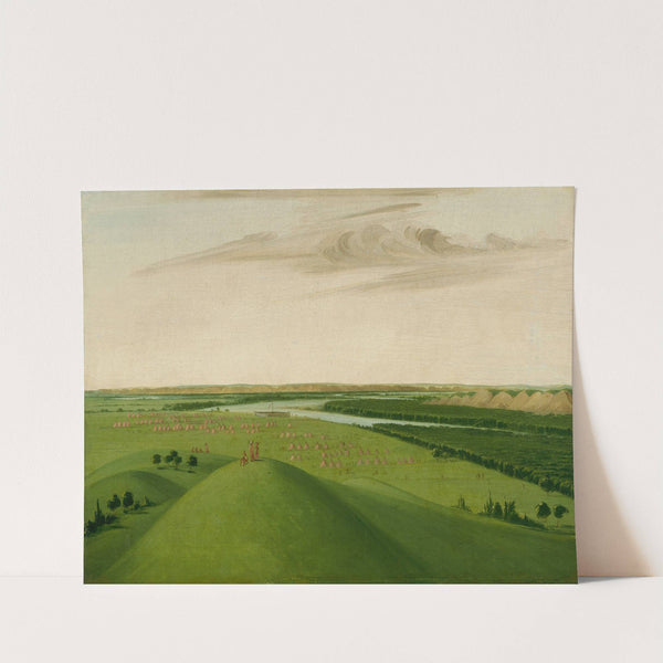 Fort Union, Mouth of the Yellowstone River, 2000 Miles above St. Louis by George Catlin