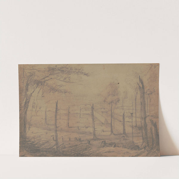 Fortifications at Corinth, Mississippi, June 1862 by Adolph Metzner