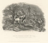 Fortifying Breed’s Hill in the night June 16 1775 (1856)