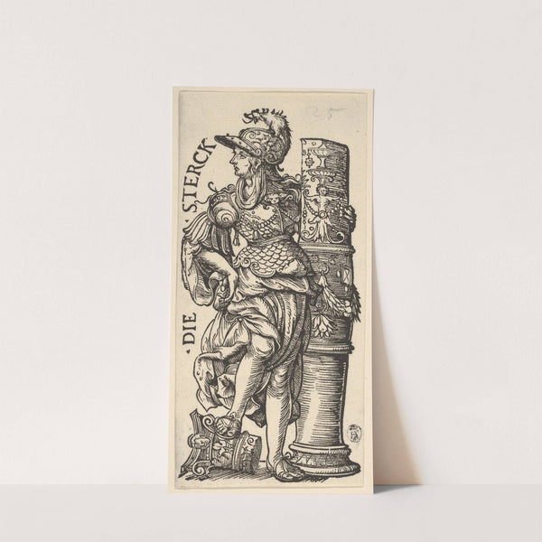 Fortitude (Die Sterck) (16th Century) by Hans Burgkmair The Elder