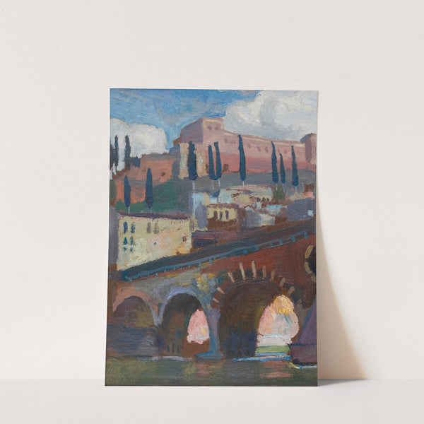 Fortress in Verona by Jan Stanislawski