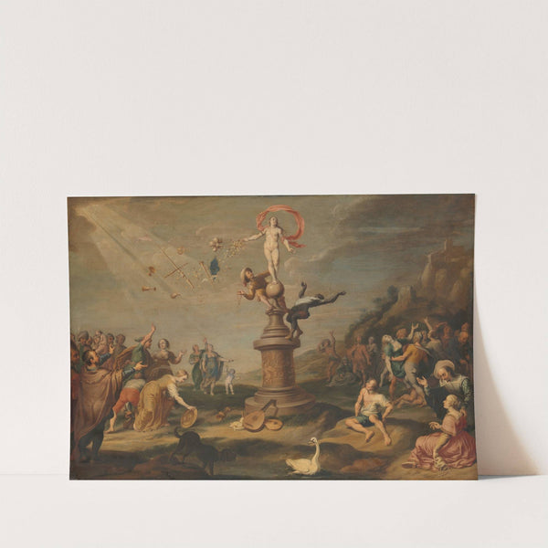 Fortuna Bestowing her Gifts by Simon Flocquet