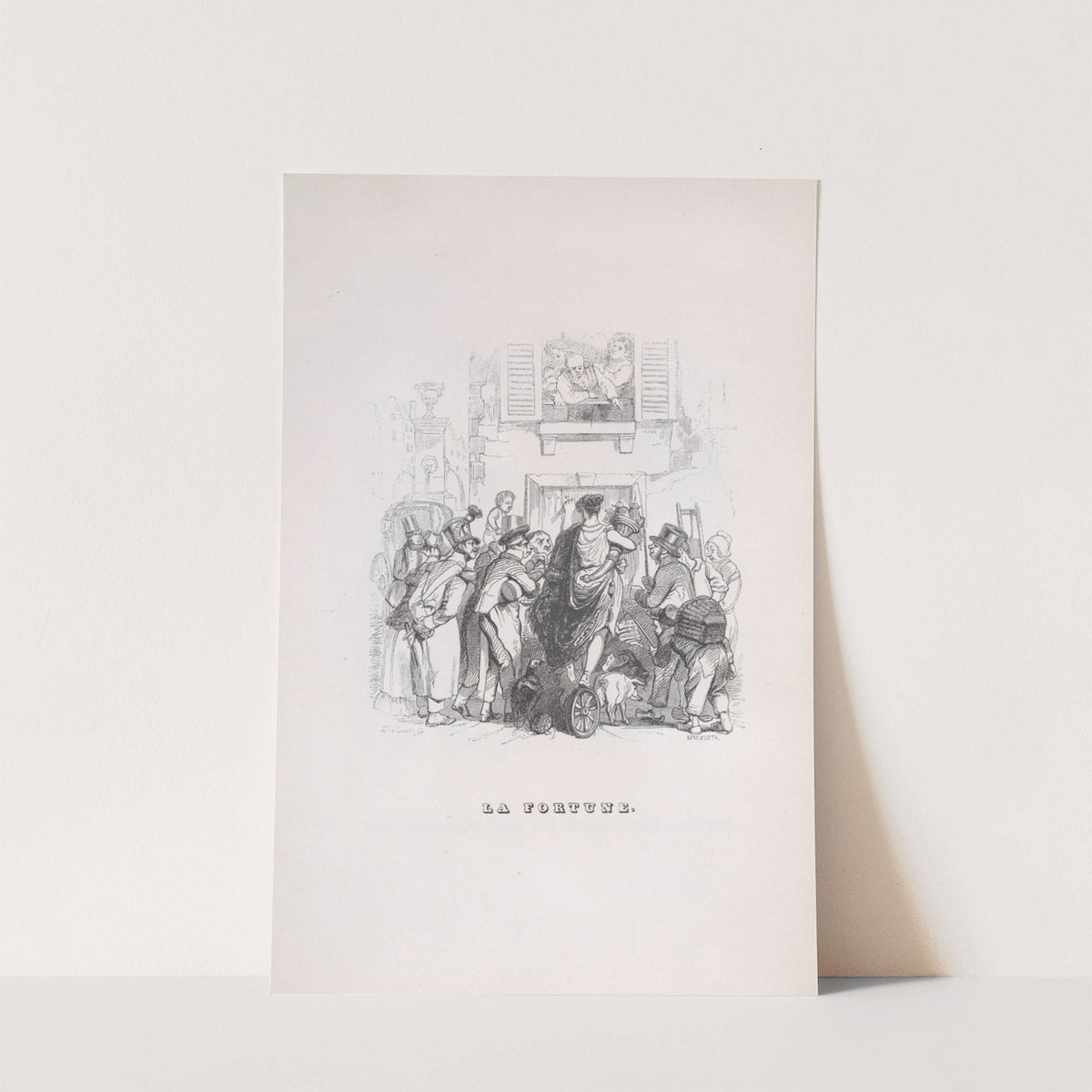 Fortune by J. J. Grandville
