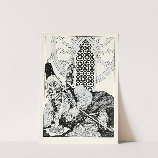 Forty-four Turkish fairy tales Pl 16 by Willy Pogany