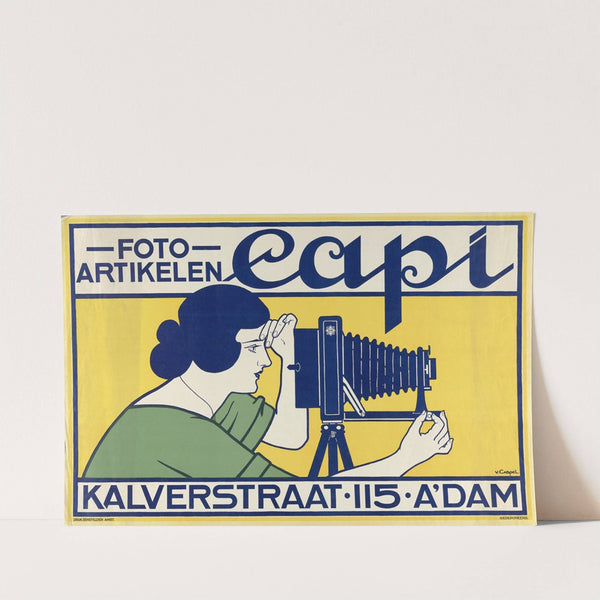 Fotoartikelen Capi, Kalverstraat 115 Amsterdam by Johann Georg van Caspel