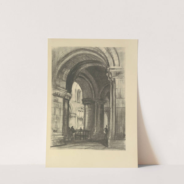 Founder’s Tomb, St. Bartholomew the Great (1928) by Joseph Pennell