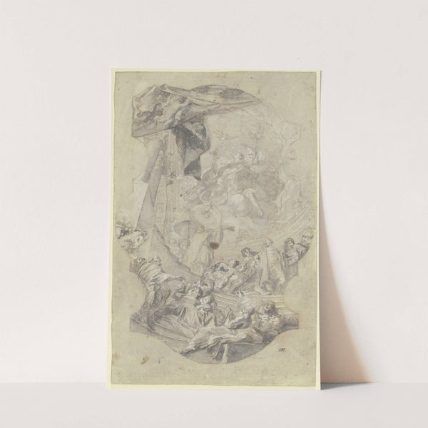 Founding of the Hospital of the Holy Spirit by Cosmas Damian Asam