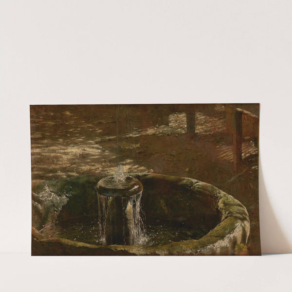 Fountain (1876-1880) by Aleksander Gierymski