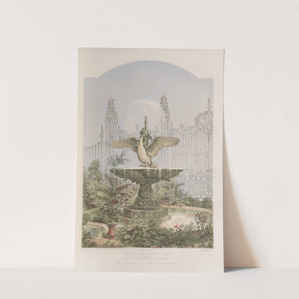 Fountain and ornamental gates (1851 - 1853) by Matthew Digby Wyatt