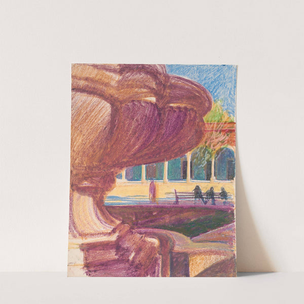 Fountain, Nochistlá́n, Mexico by Victor Alfred Lundy