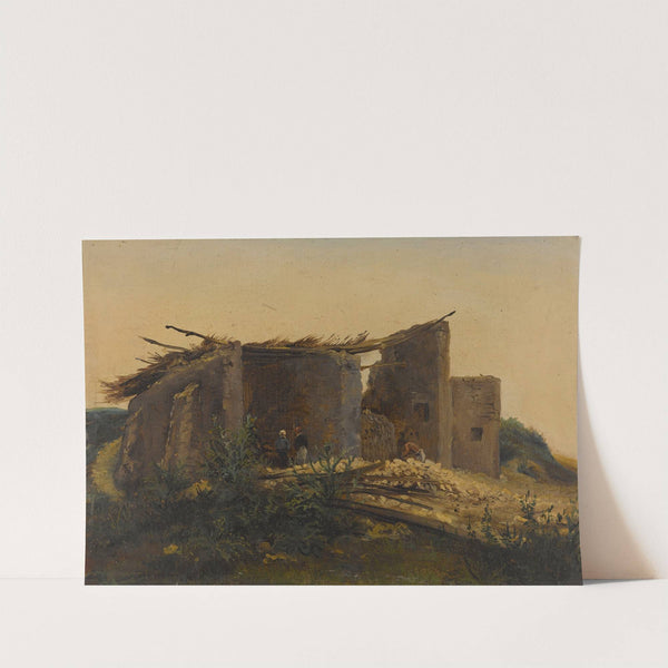 Four à plâtre à Montmartre by Henri-Arsène Macaire