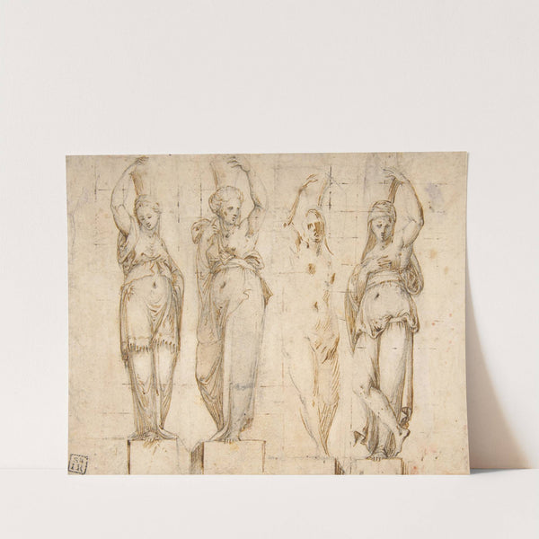 Four Canephori by Carlo Urbino