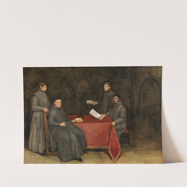 Four Franciscan Monks (c.1647-1648) by Gerard ter Borch