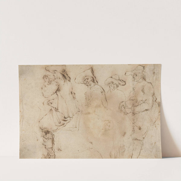 Four Horsemen by Stefano Della Bella